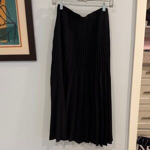 Max Studio Black A-Line Skirt